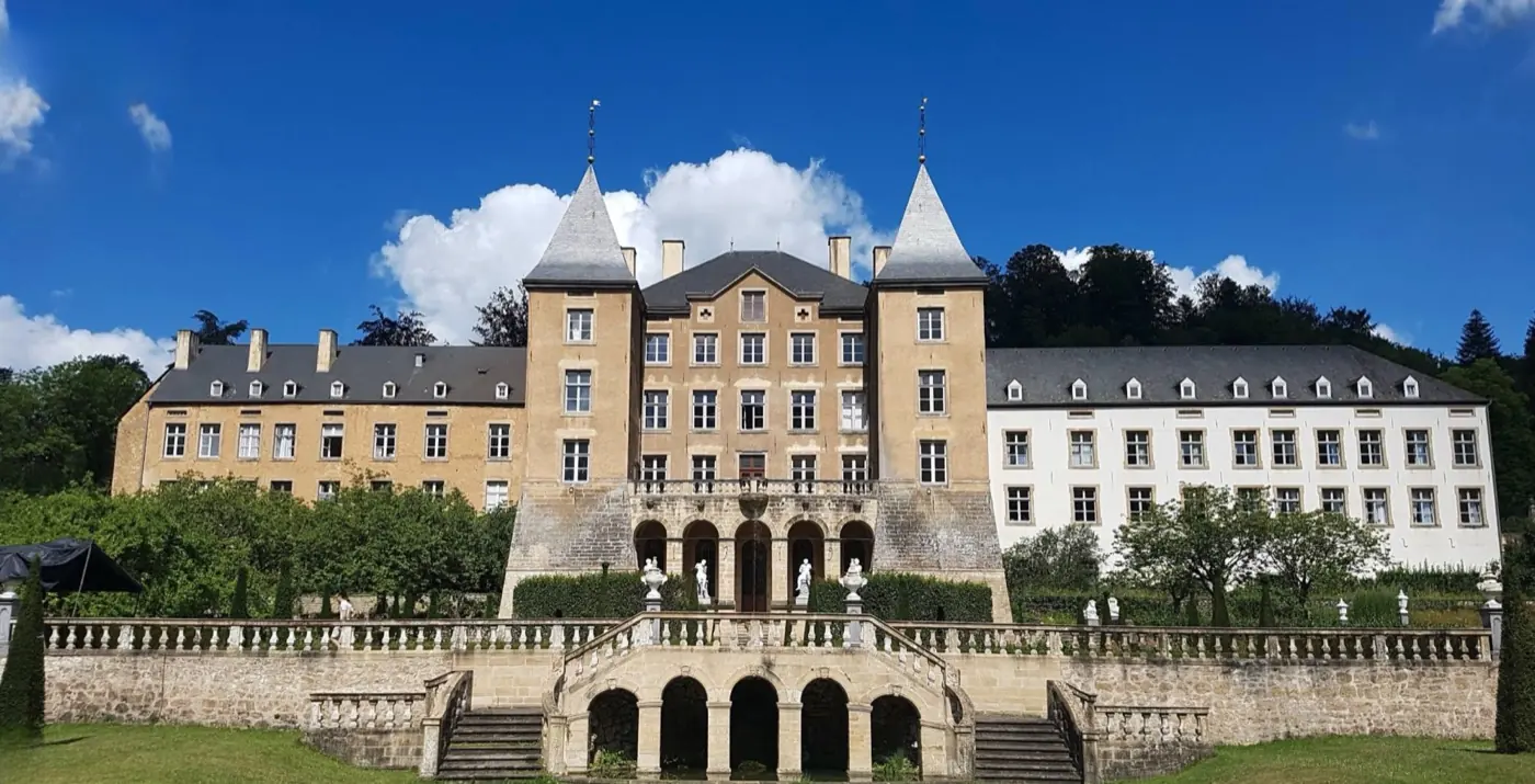Ansembourg Castle in Luxembourg