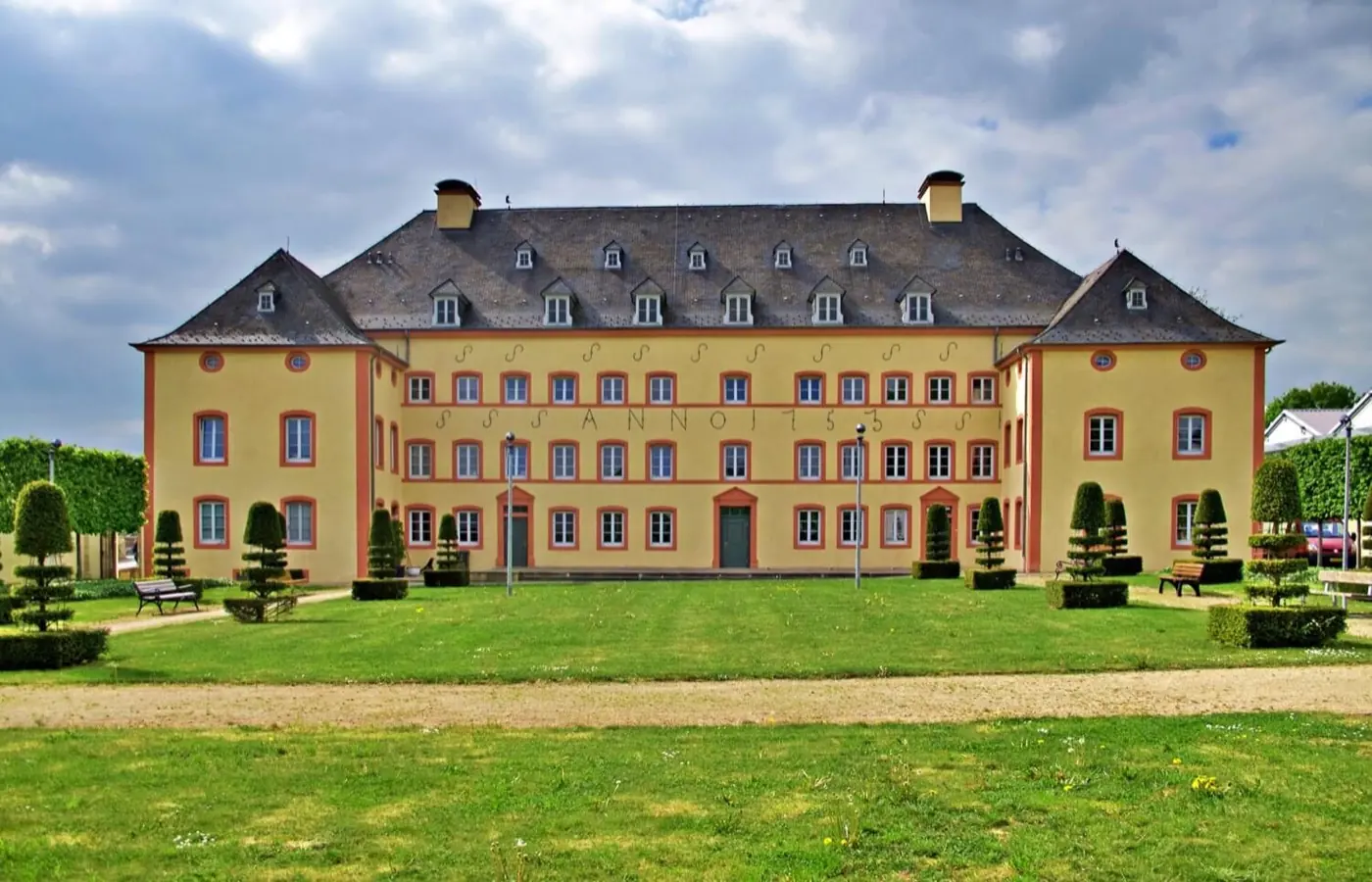 Bettange-sur-Mess Castle in Luxembourg