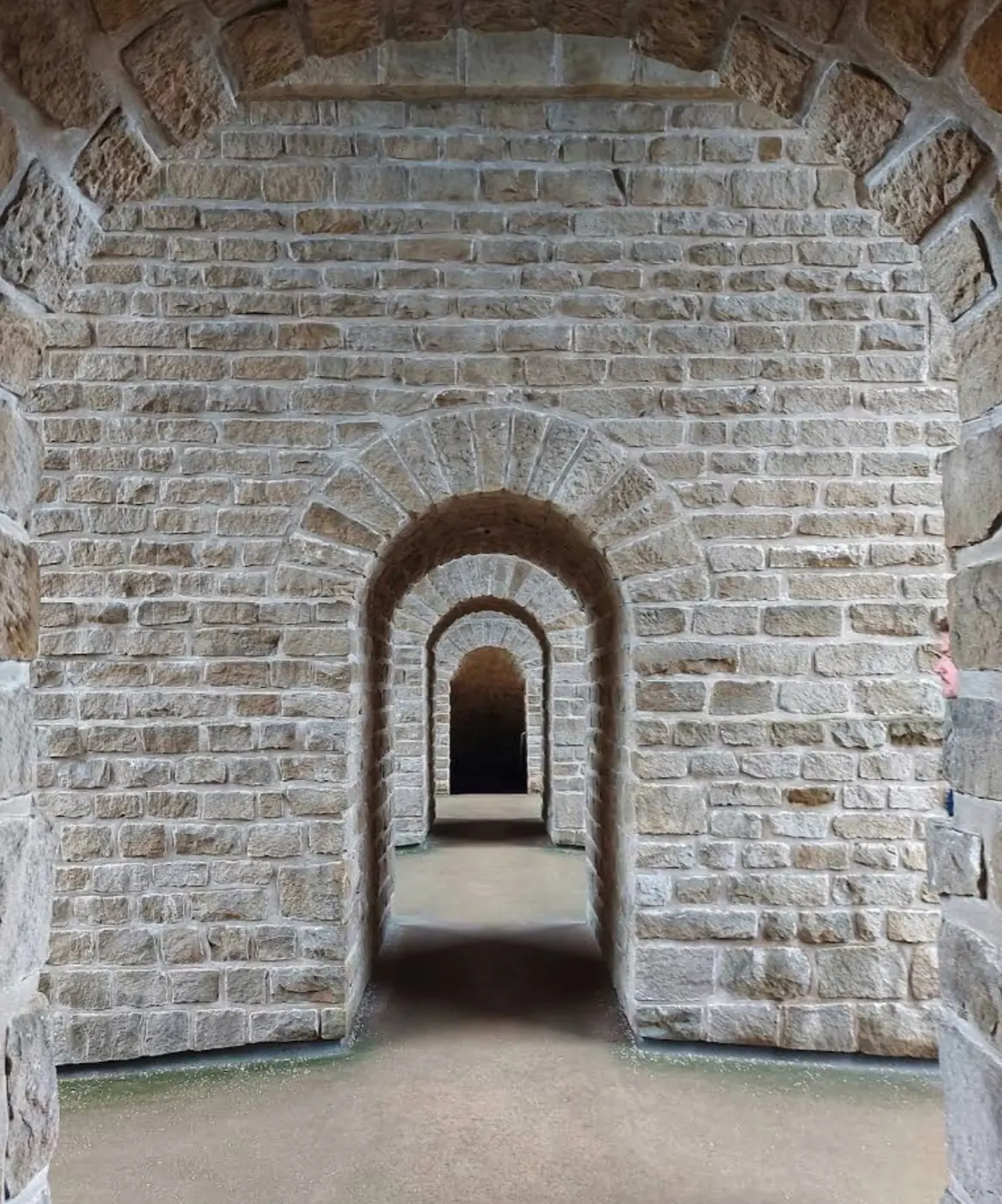 Heritage landscape around Casemates du Bock, a ruin in Luxembourg, Luxembourg