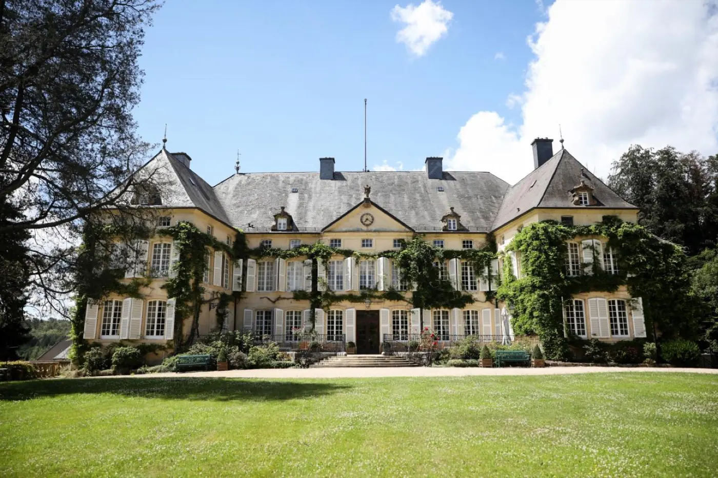 Fischbach Castle in Luxembourg
