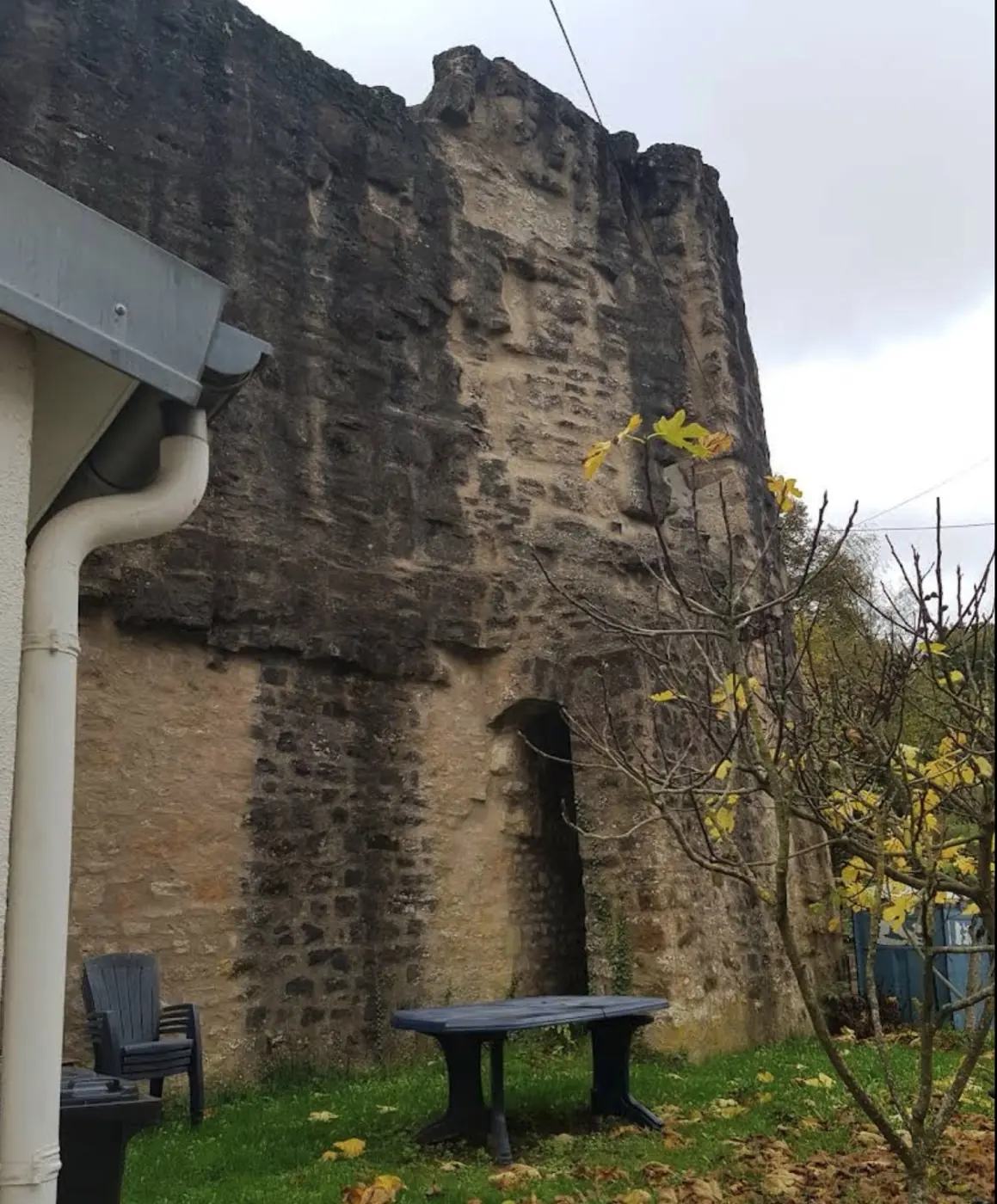 Approach to Hesperange Castle showing its setting in Hesper, Luxembourg