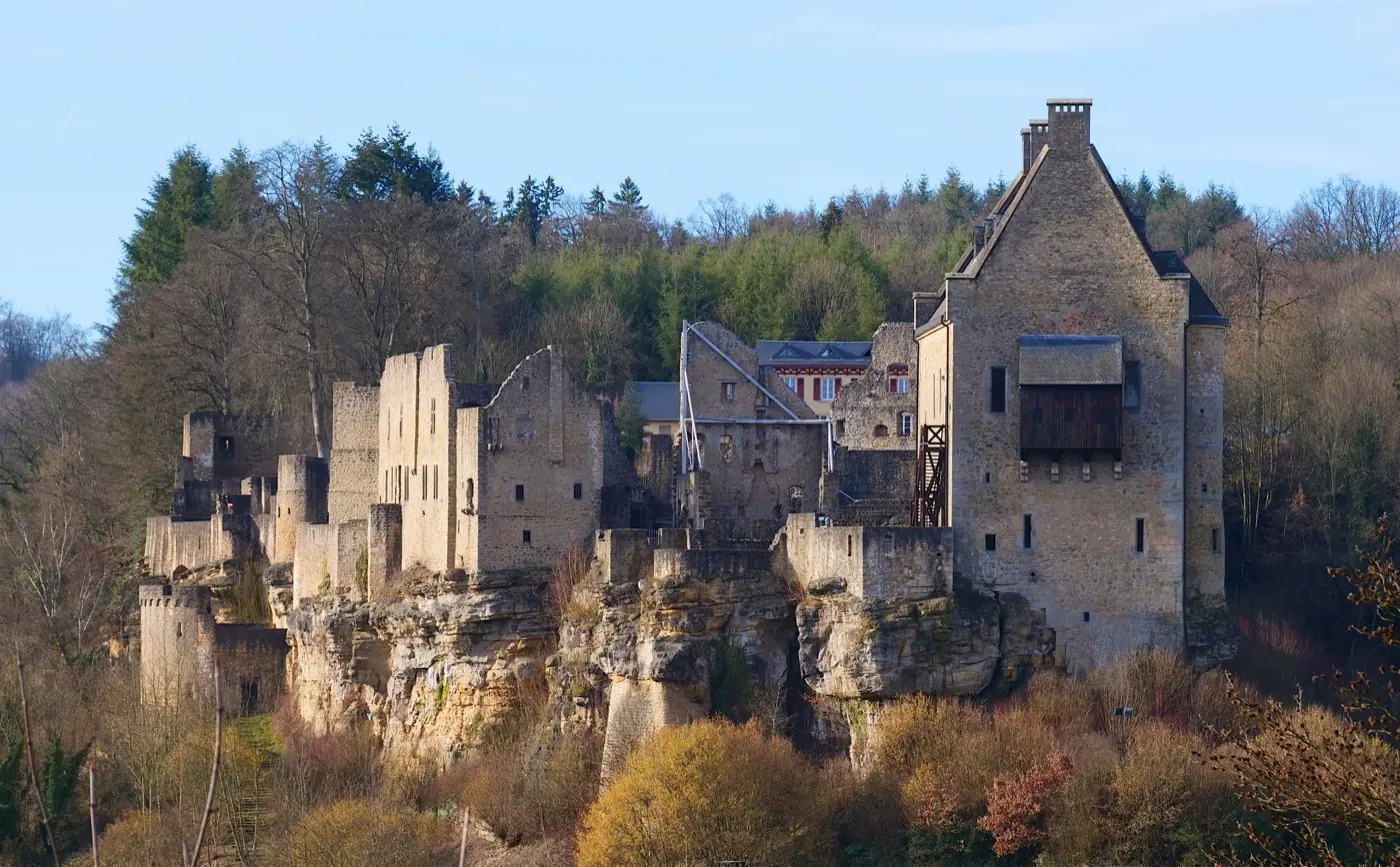 Larochette Castle in Luxembourg