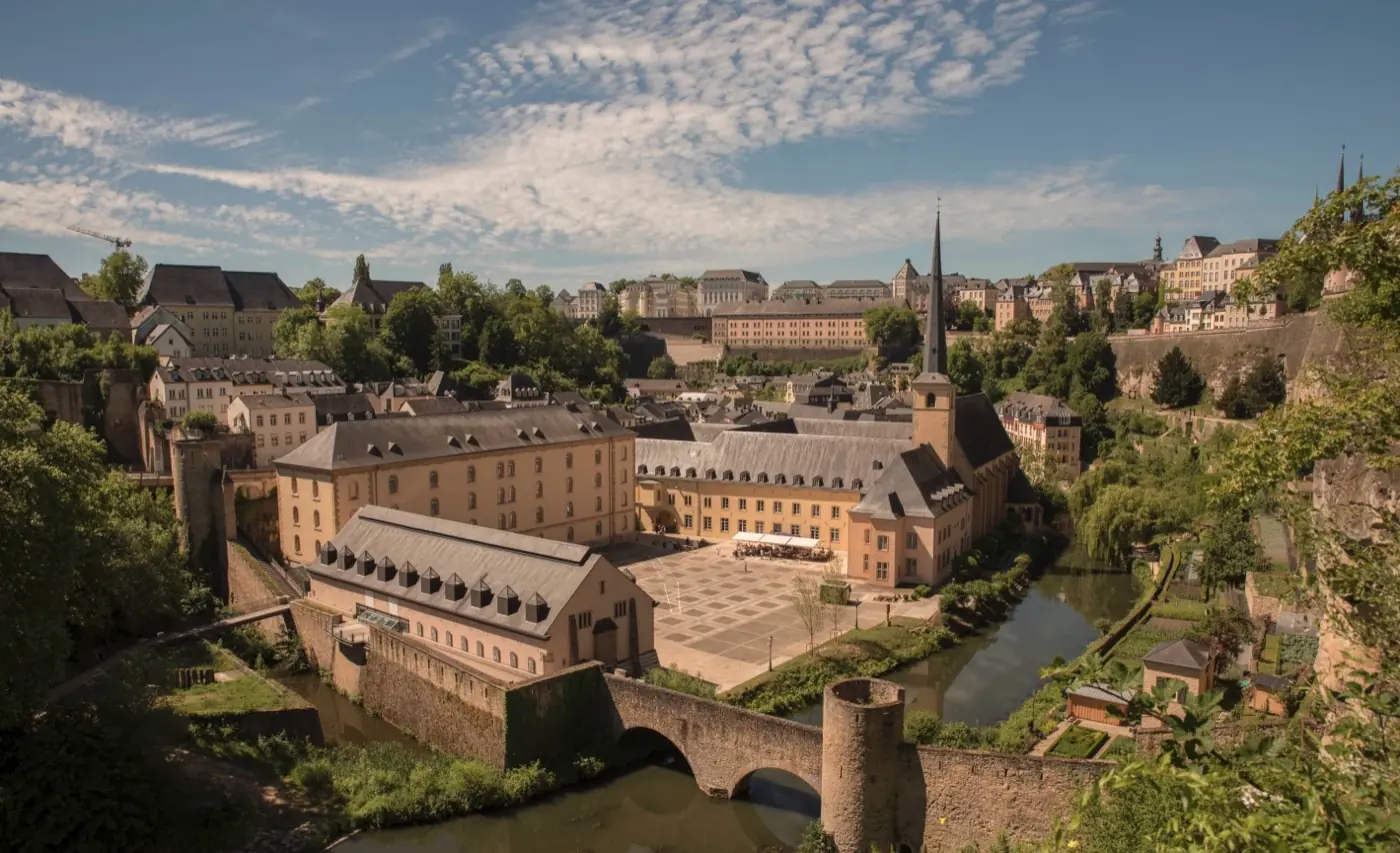 Neumünster Abbey in Luxembourg