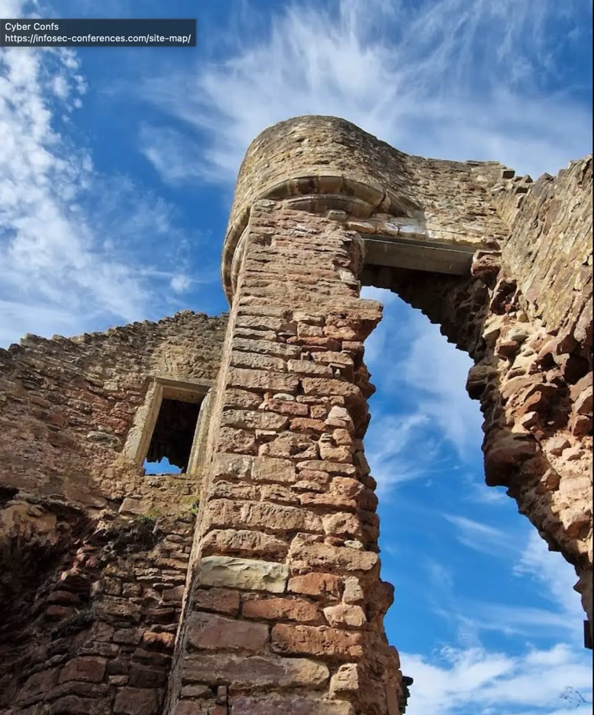 Heritage landscape around Pettingen Castle, a ruin in Pettingen, Luxembourg