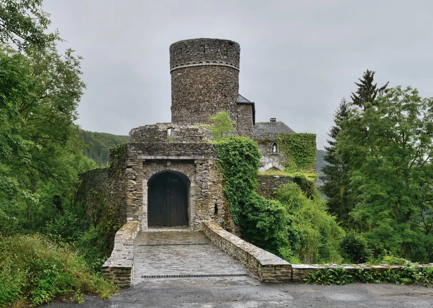 Schuttbourg Castle in Luxembourg