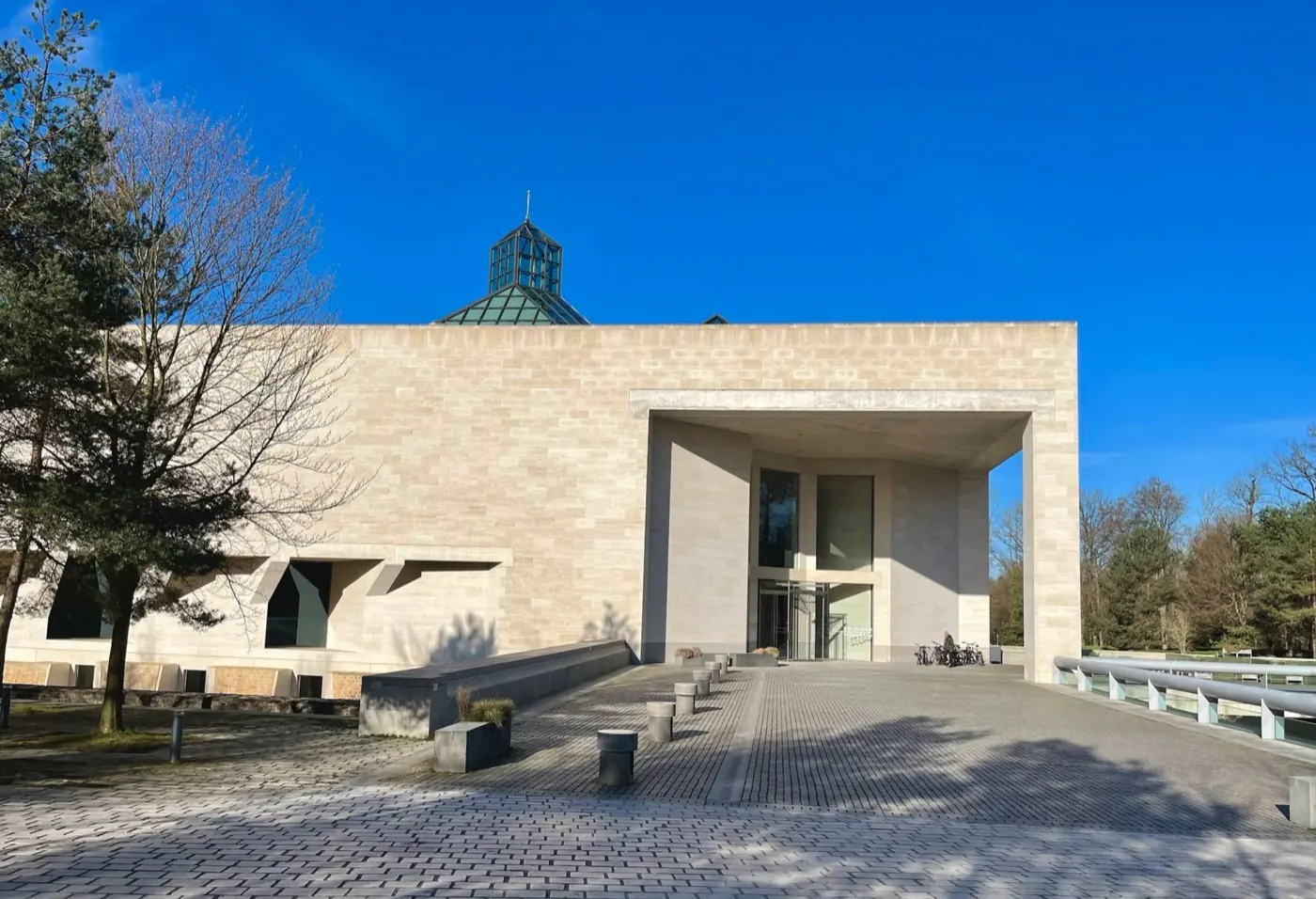 Stonework and visitor view of Fort Thüngen, a castle in Luxembourg, Luxembourg