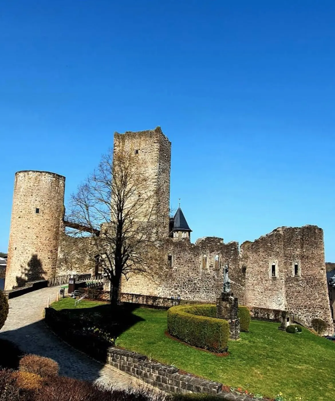 Useldange Castle in Luxembourg