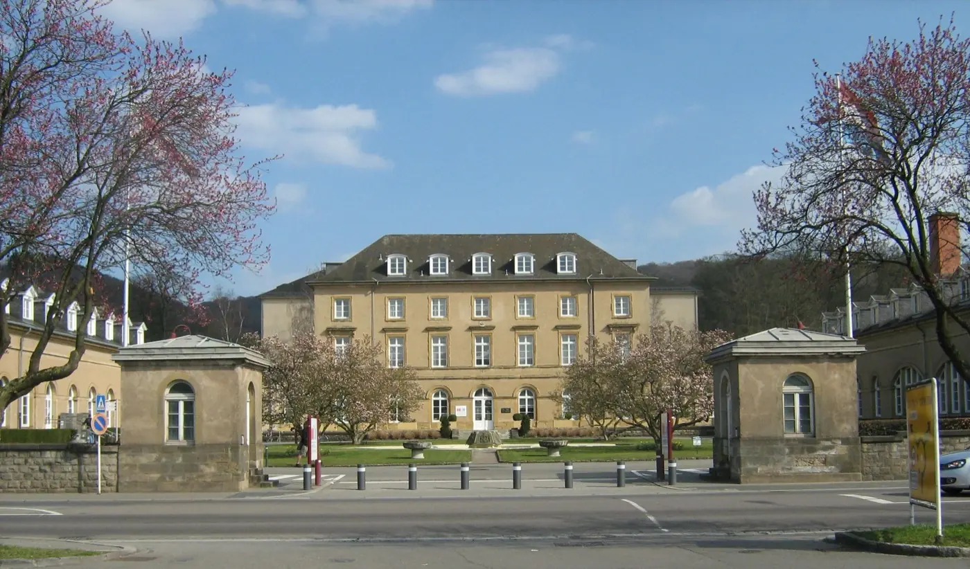 Walferdange Castle in Luxembourg
