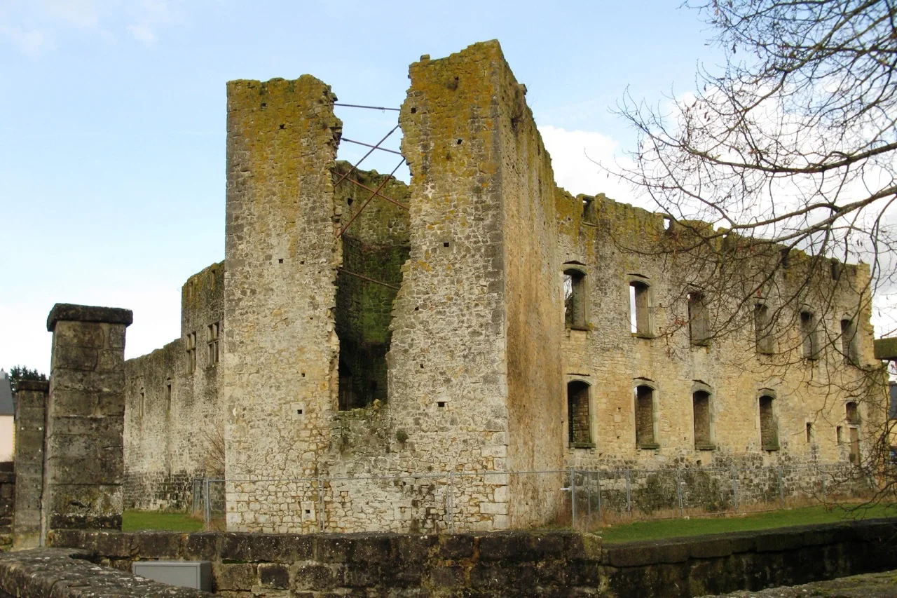 Koerich Castle ruins in the Valley of the Seven Castles