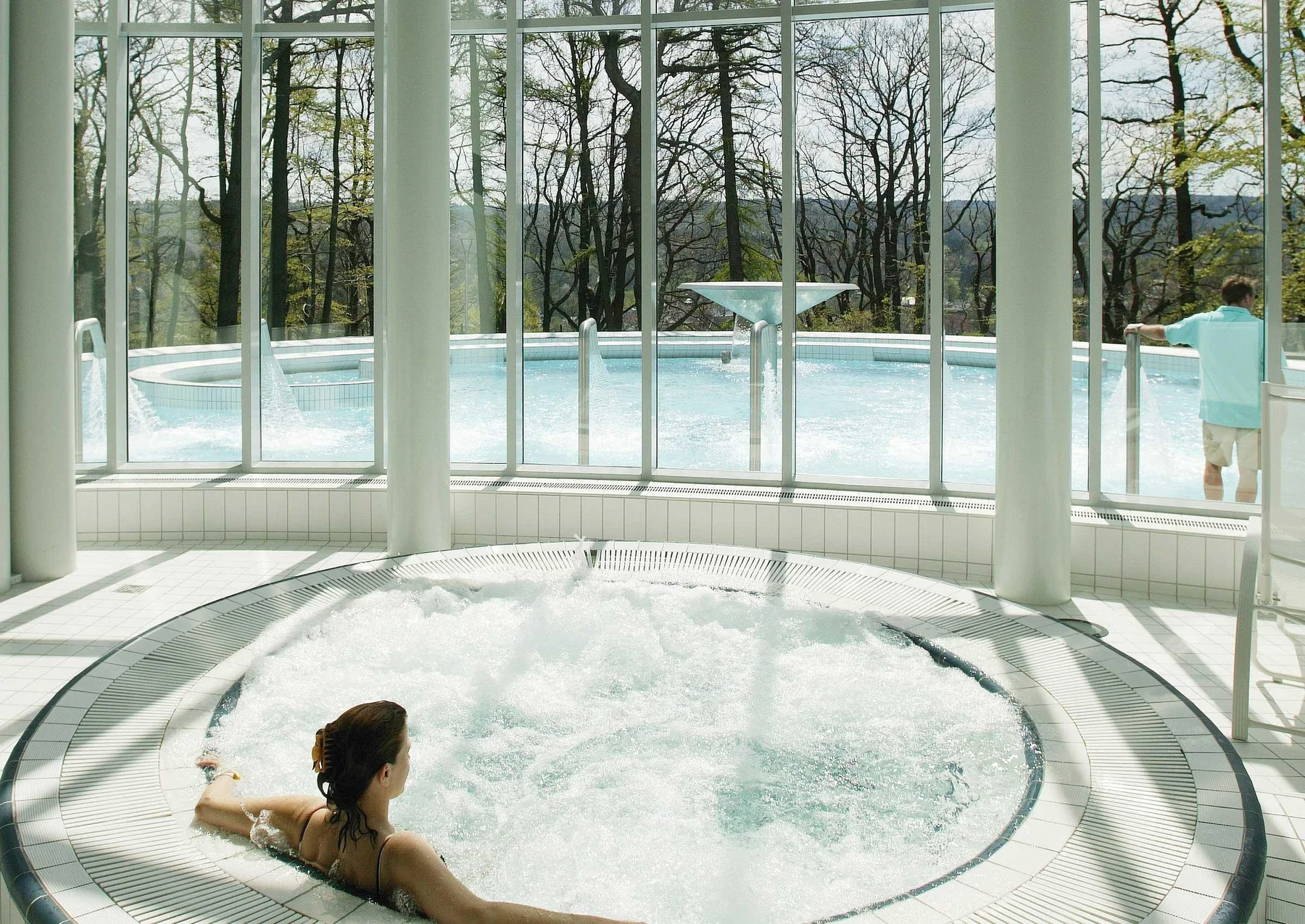Thermes de Spa thermal pool in Belgium
